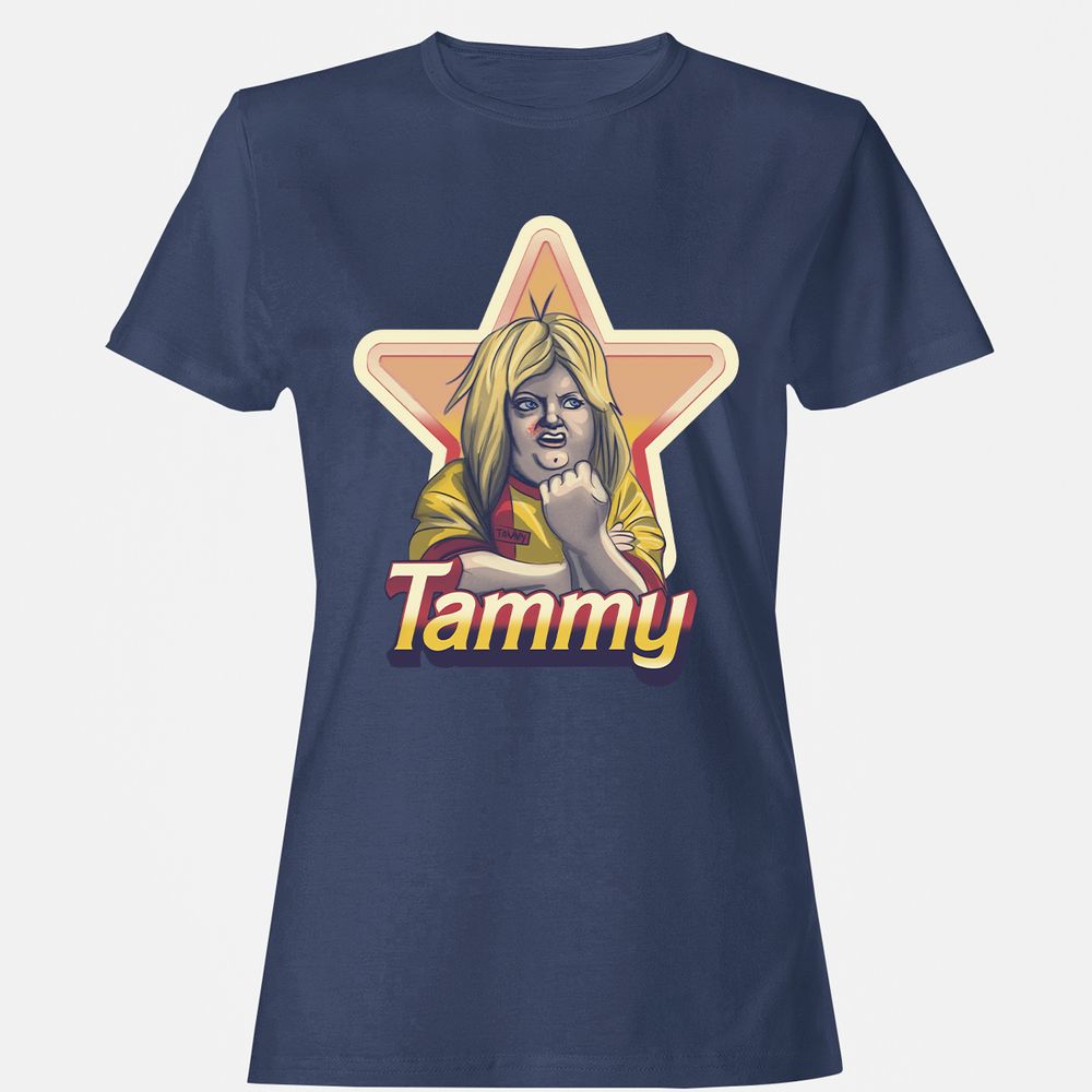 Women's T-Shirt - SC7Z3VBG - Navy - 10