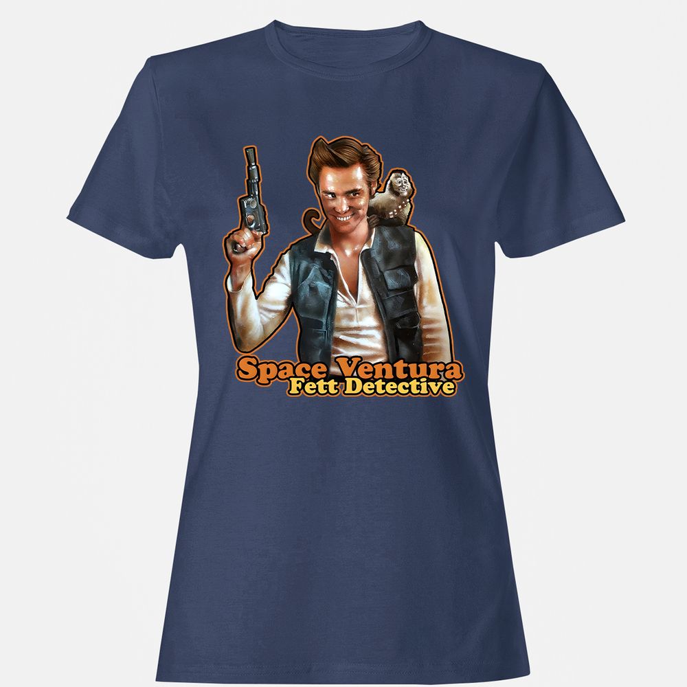 Women's T-Shirt - SH2VN9EF - Navy - 10