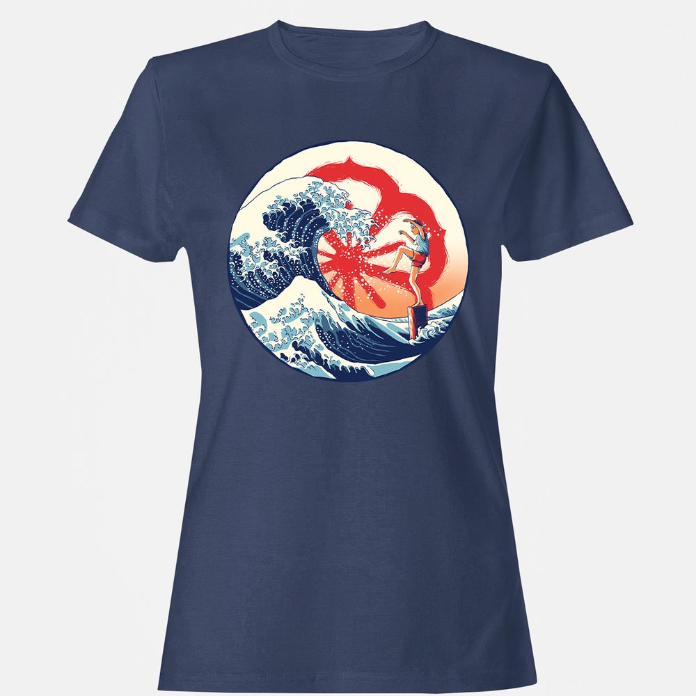 Women's T-Shirt - 49WVCCHF - Navy - 10