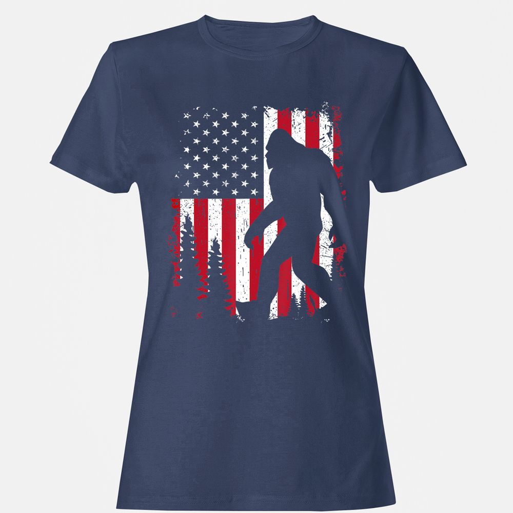 Women's T-Shirt - W4QFYJDD - Navy - 10