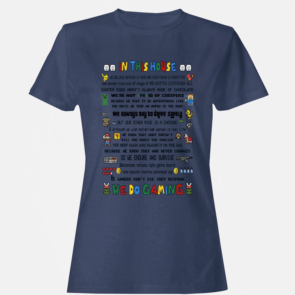 Women's T-Shirt - FKMJUM73 - Navy - 10