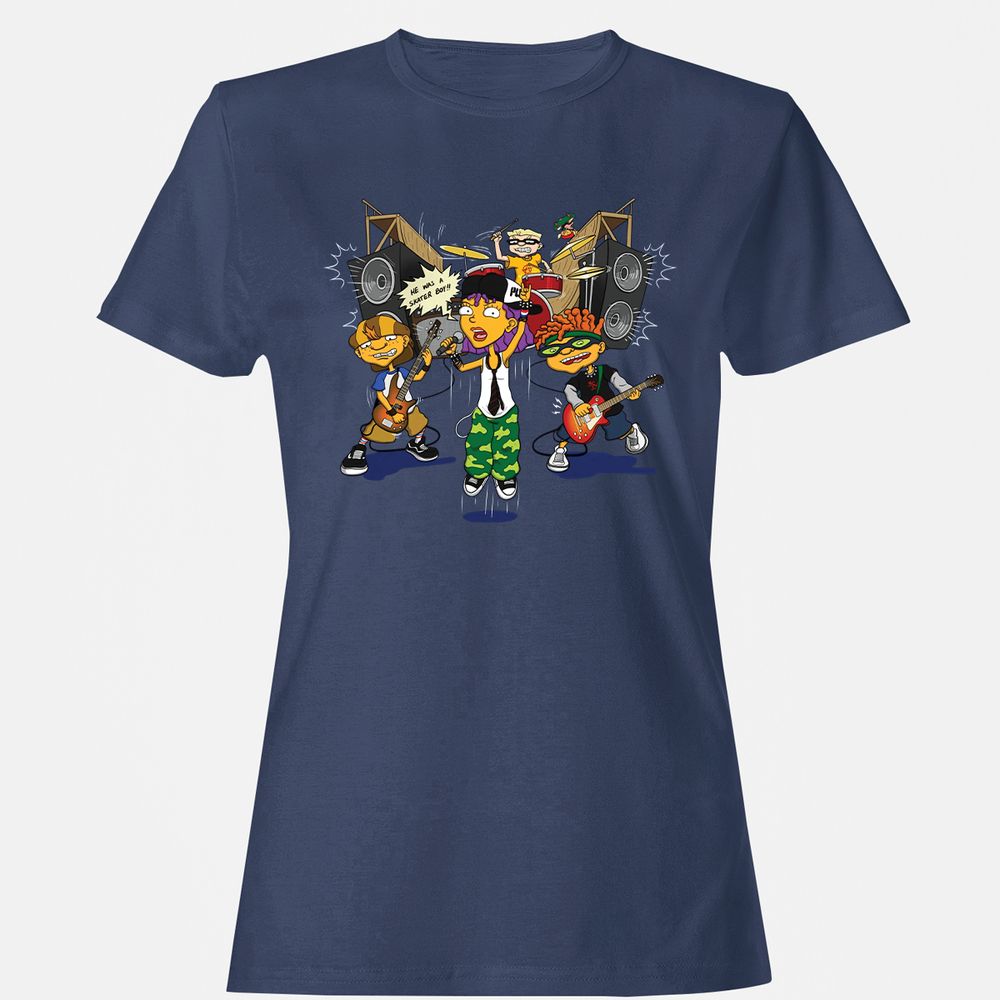 Women's T-Shirt - UXXP7ZWW - Navy - 10