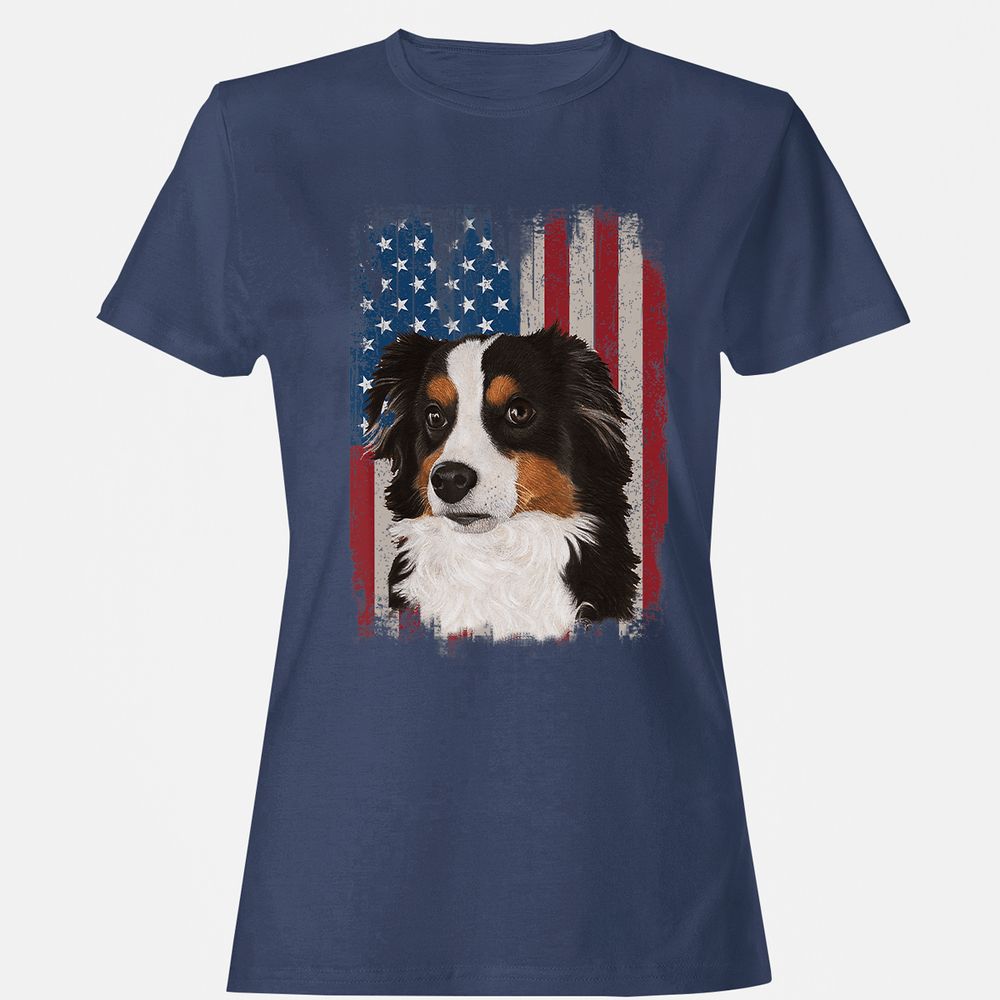 Women's T-Shirt - QF9MFBTA - Navy - 10