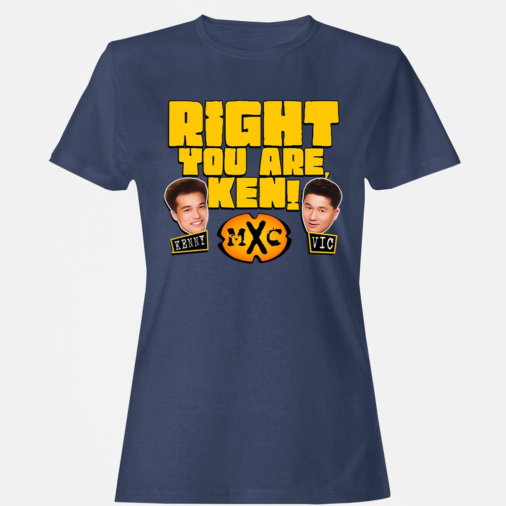 RIGHT YOU ARE, KEN! - Navy - 10