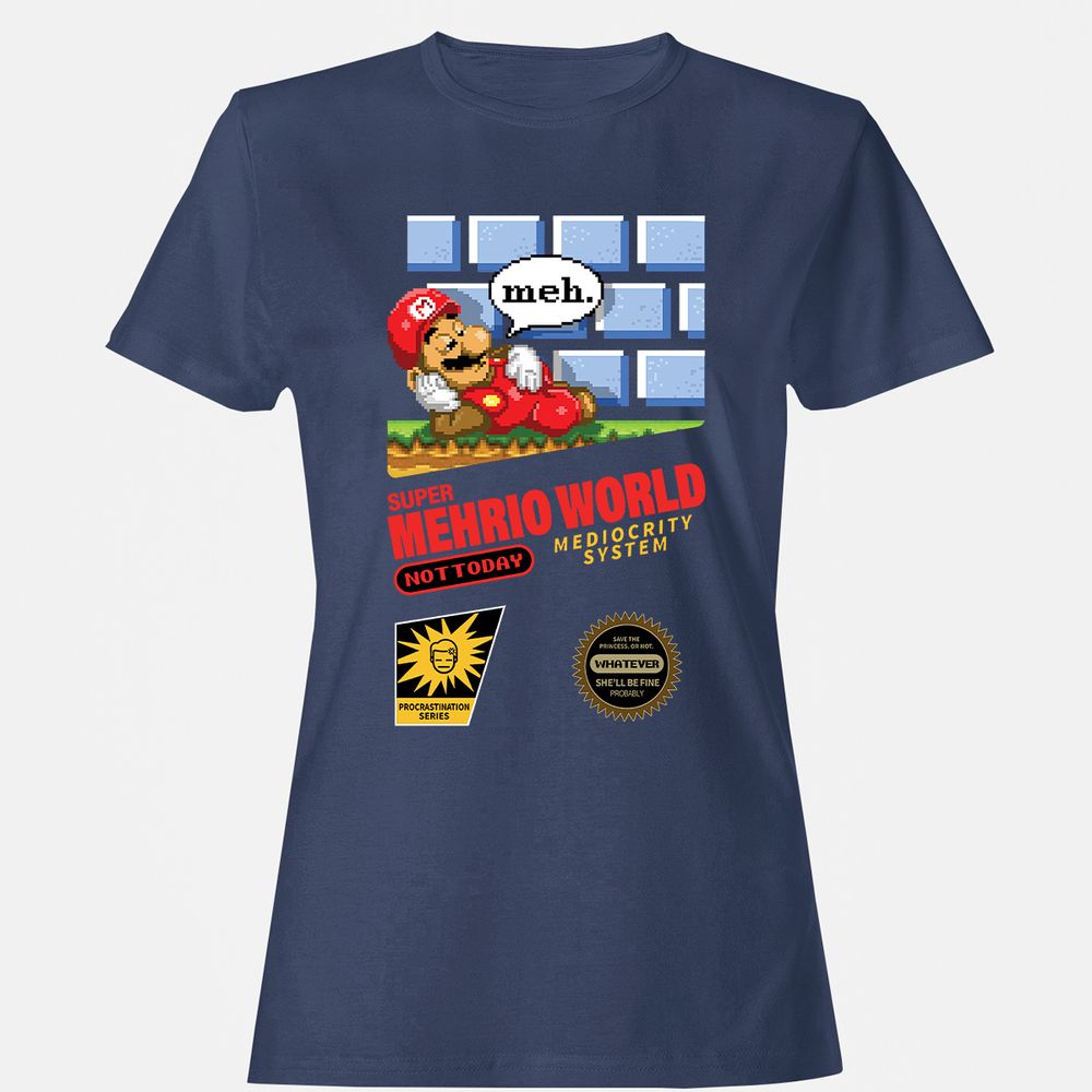 Women's T-Shirt - MSWSU81B - Navy - 10