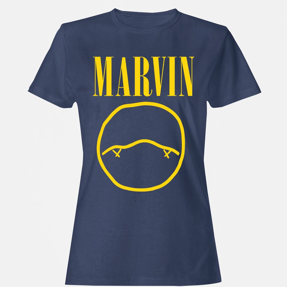 Women's T-Shirt - C4CAE9QT - Navy - 10