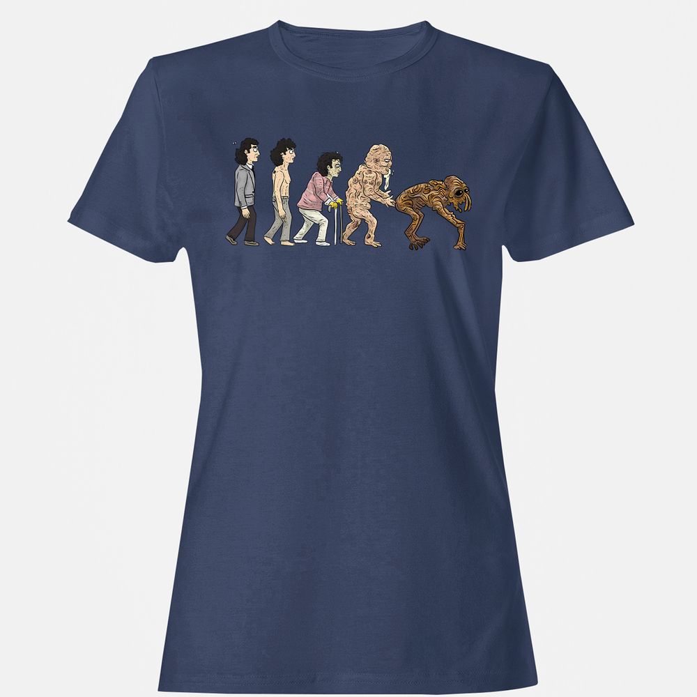 Women's T-Shirt - TPVKCJY4 - Navy - 10