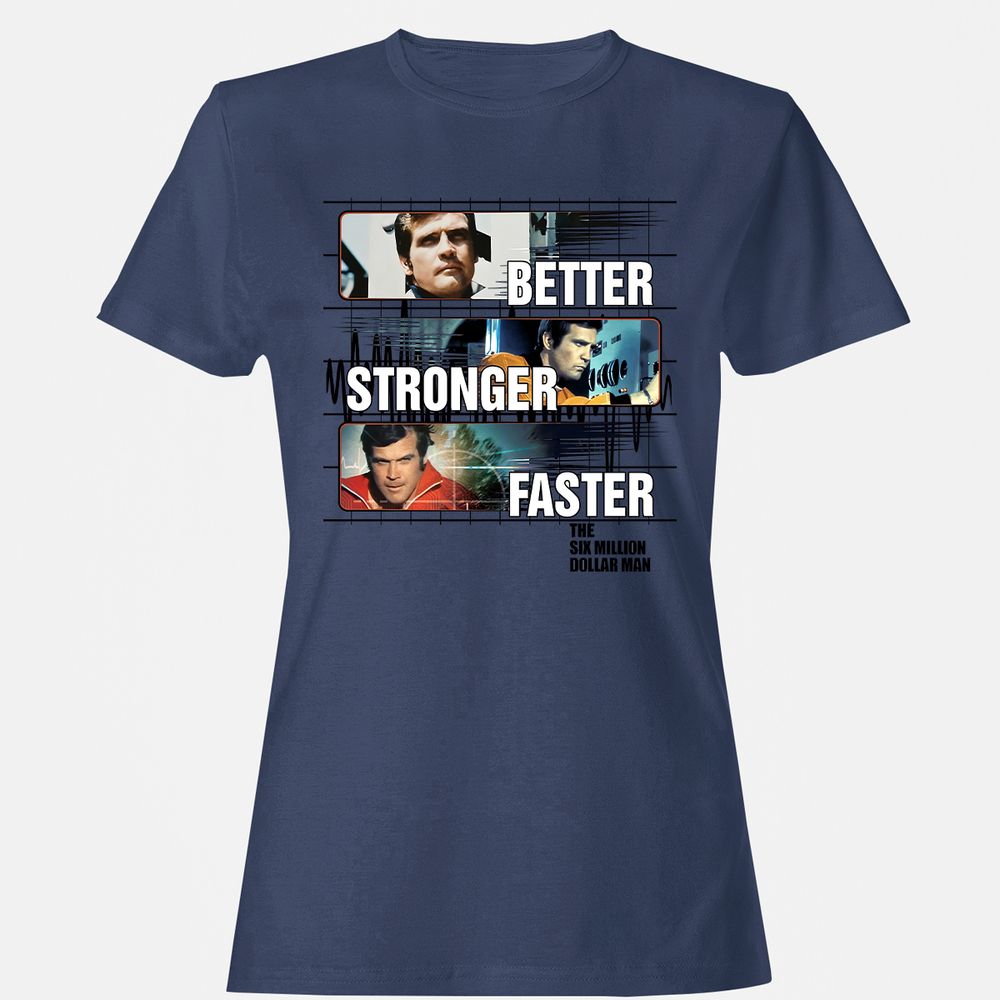 Women's T-Shirt - 5R1JA7SZ - Navy - 10