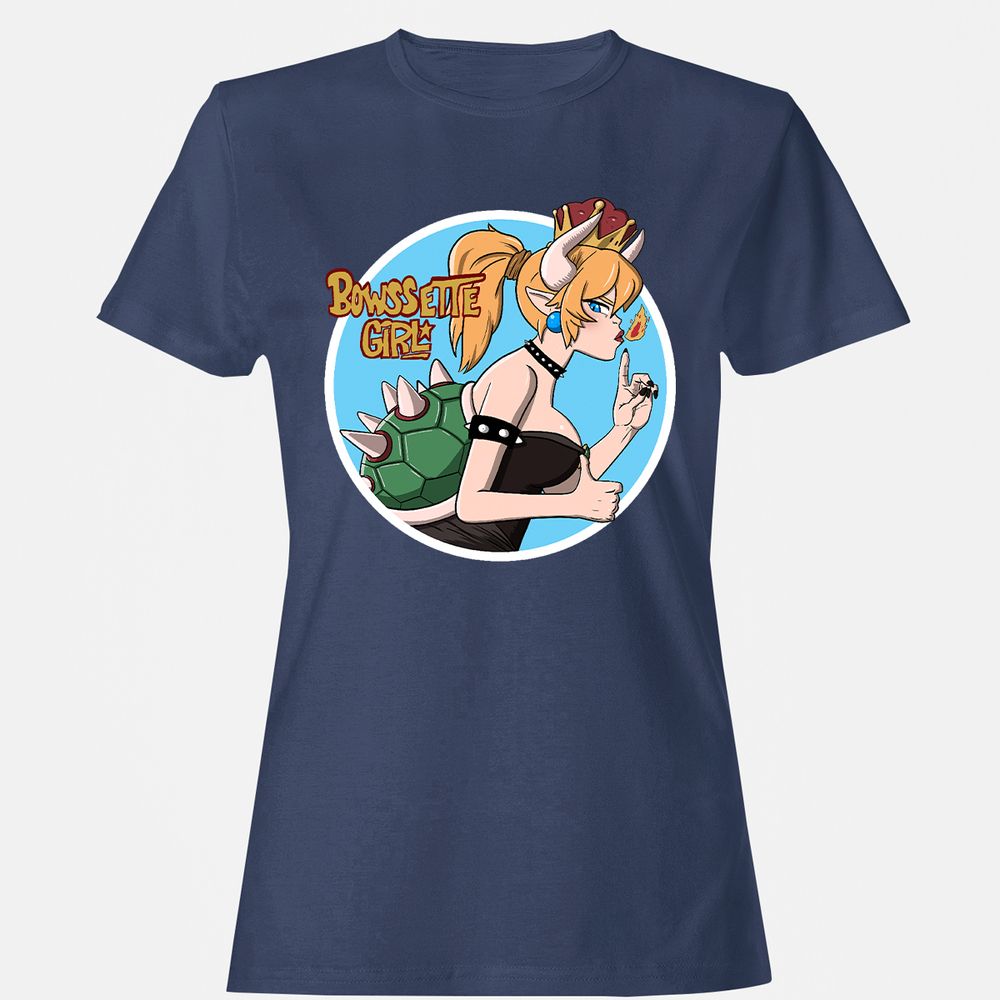 Women's T-Shirt - 1VXLN35N - Navy - 10