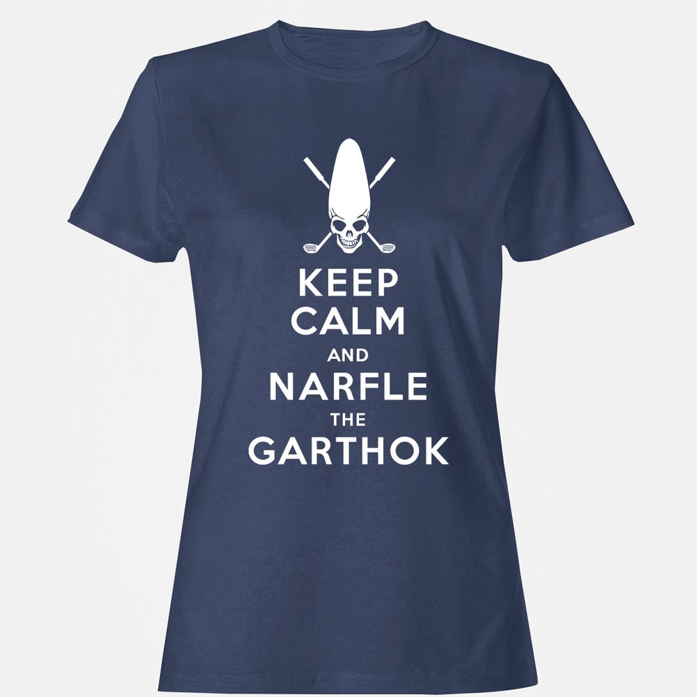 Women's T-Shirt - 4ZVSAN4W - Navy - 10