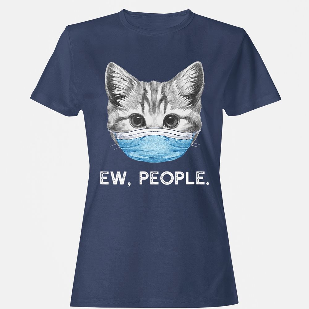 Women's T-Shirt - EBY2YF11 - Navy - 10