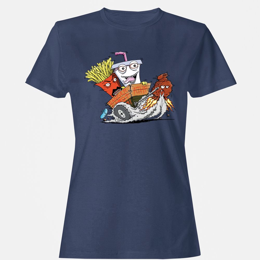 Women's T-Shirt - RK41ZNJW - Navy - 10