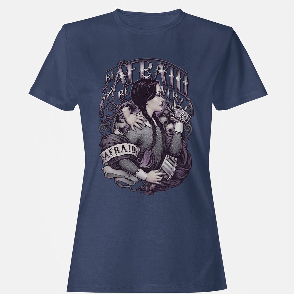 Women's T-Shirt - HRV6NQ1B - Navy - 10