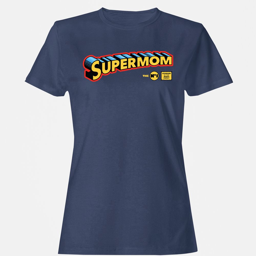 Women's T-Shirt - 428BG5ZZ - Navy - 10
