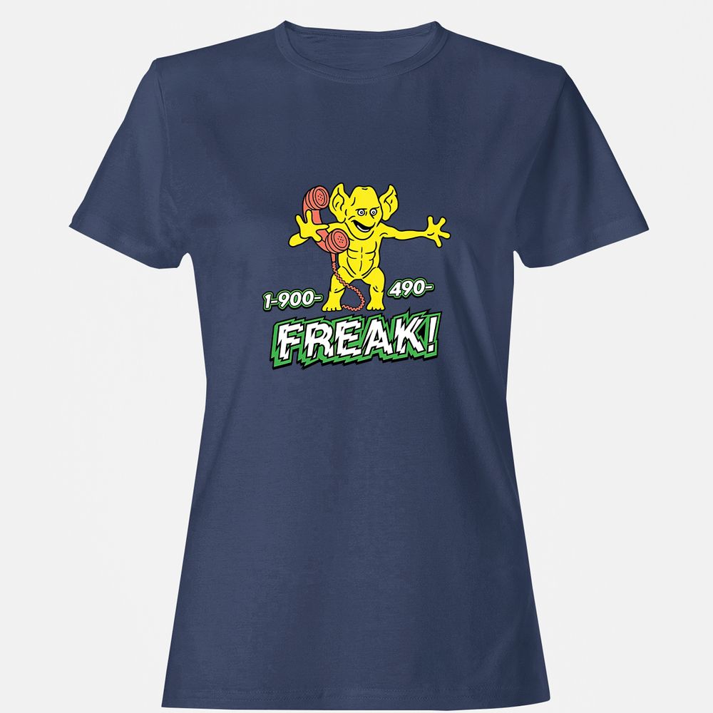 Women's T-Shirt - E929FZQN - Navy - 10