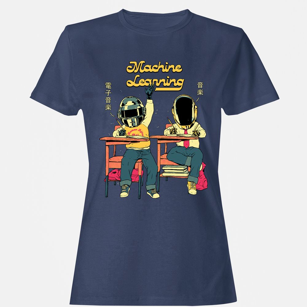 Women's T-Shirt - R2GYMF5J - Navy - 10