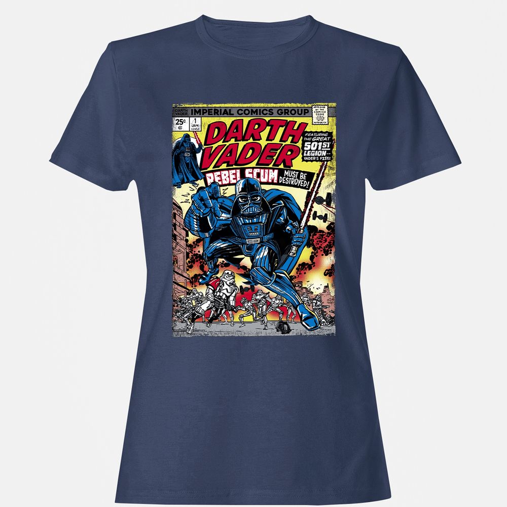Women's T-Shirt - JX7NMADT - Navy - 10