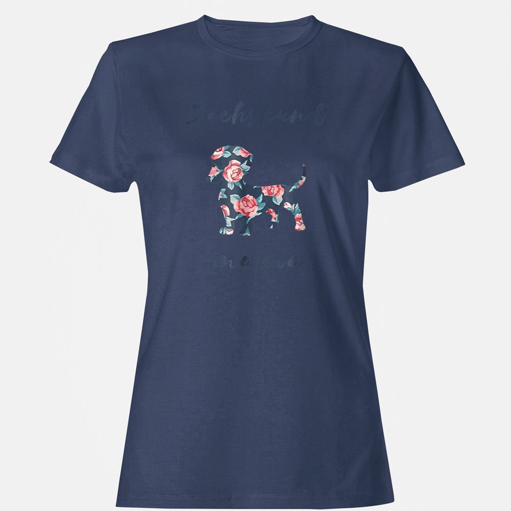 Women's T-Shirt - 4EL43PV5 - Navy - 10