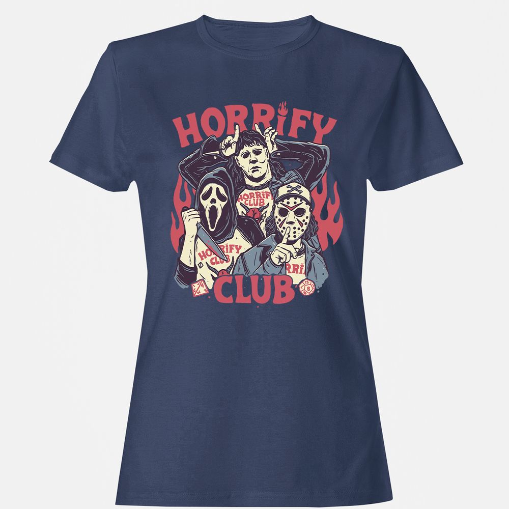 Women's T-Shirt - CJVZ8PNW - Navy - 10