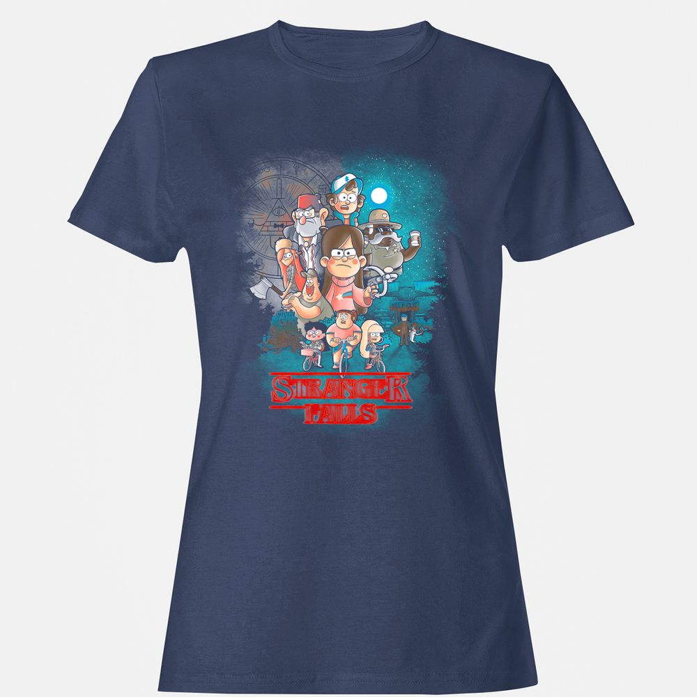 Women's T-Shirt - FZN9GJM4 - Navy - 10