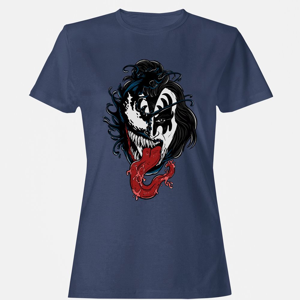 Women's T-Shirt - KR38WVFJ - Navy - 10