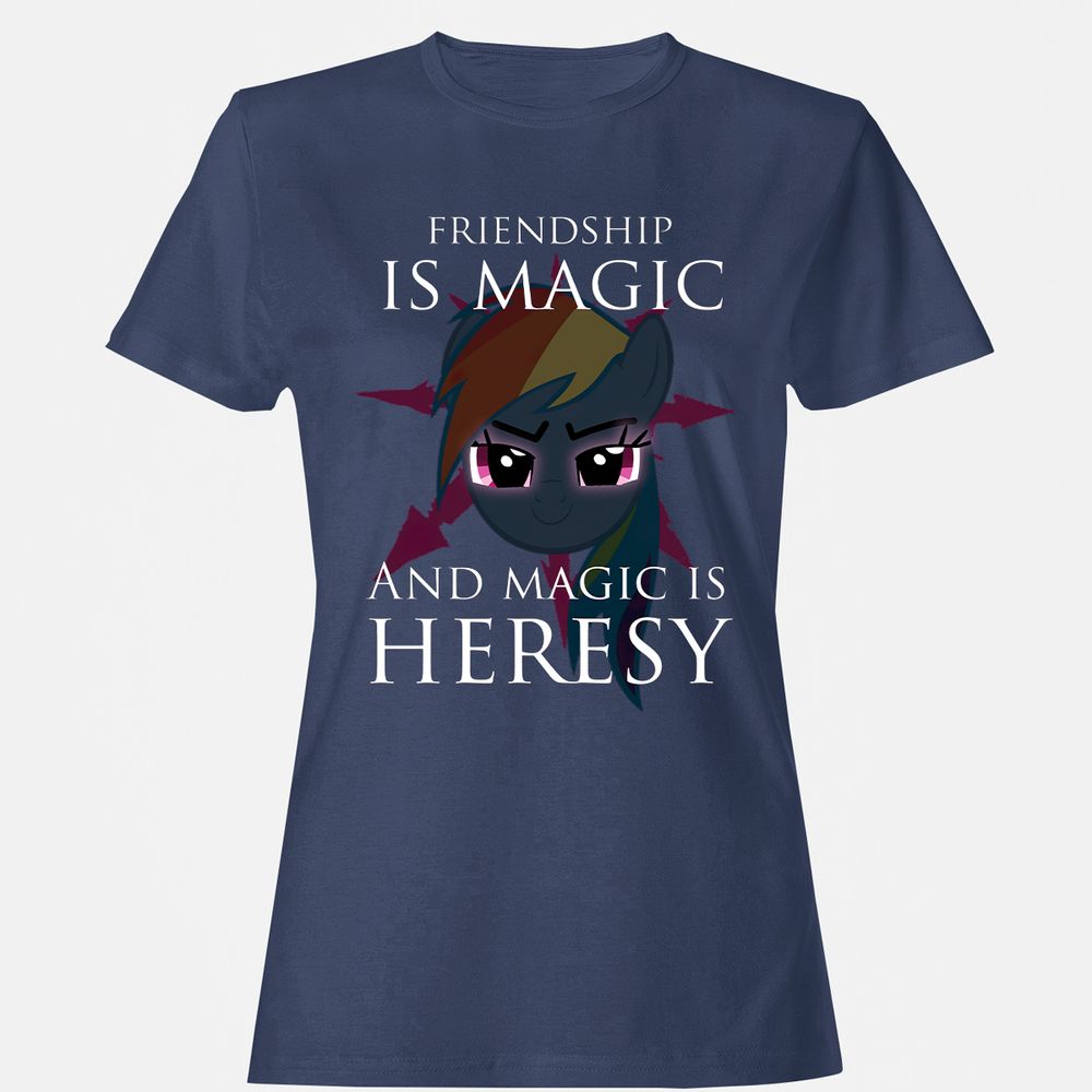 Women's T-Shirt - 2CLYDRZG - Navy - 10
