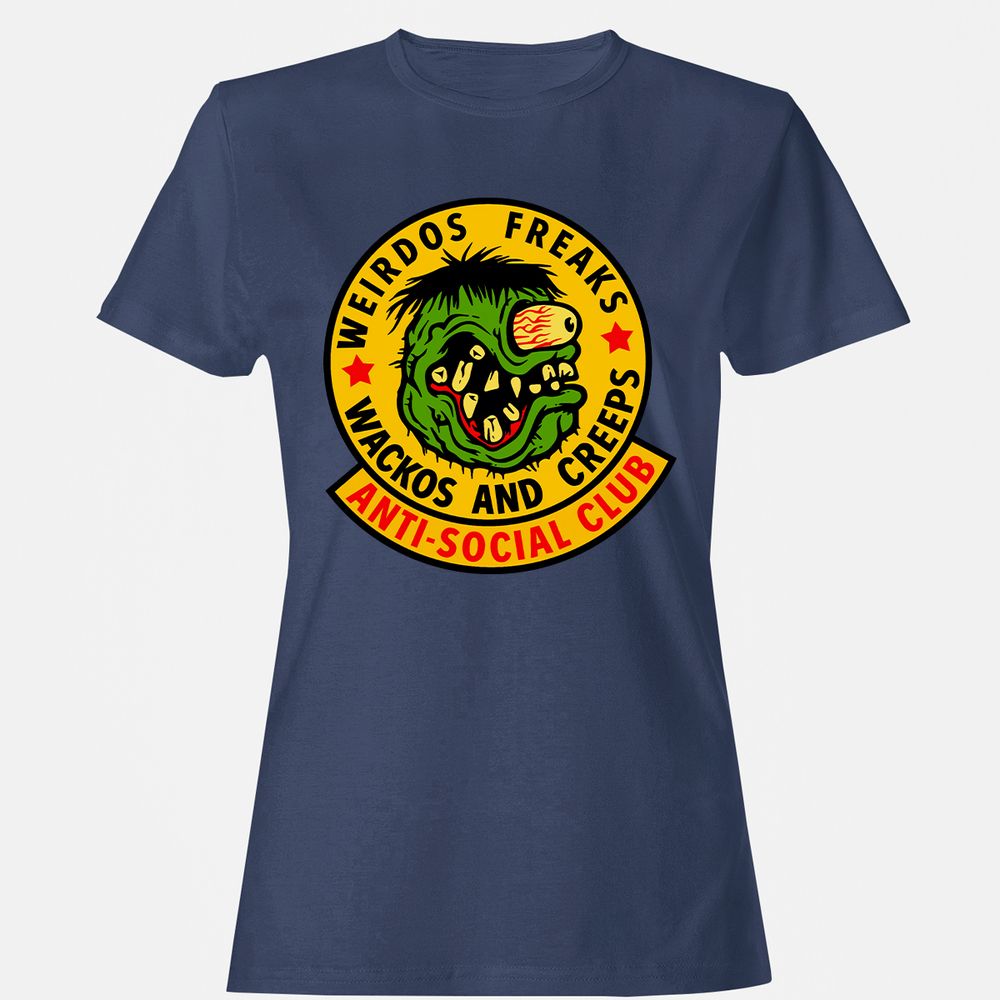 Women's T-Shirt - N8KFRK3Y - Navy - 10