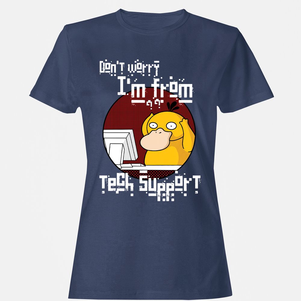 Women's T-Shirt - FUZRX6FB - Navy - 10