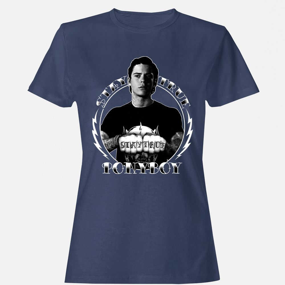 Women's T-Shirt - EGSXRKEE - Navy - 10