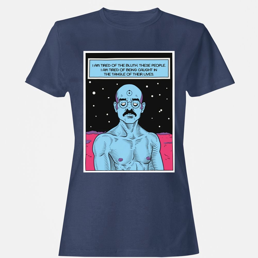 Women's T-Shirt - LHDJZG2R - Navy - 10