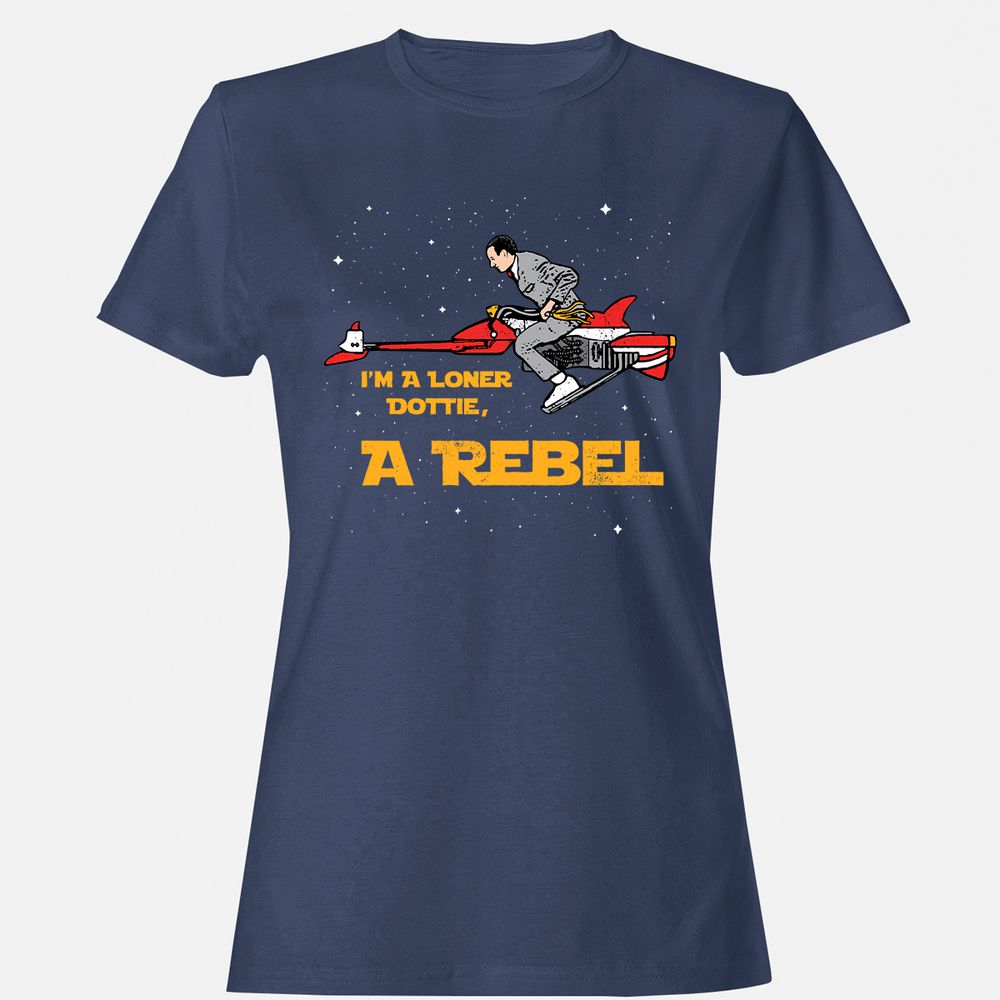 Women's T-Shirt - 8DSFZRDH - Navy - 10