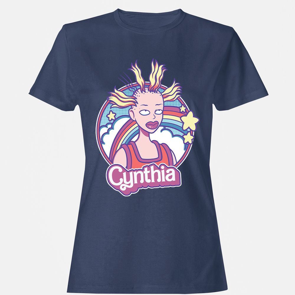 Women's T-Shirt - ZVV2P859 - Navy - 10