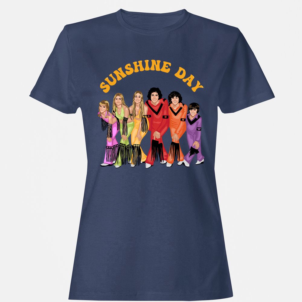 Women's T-Shirt - DGVCLLEV - Navy - 10