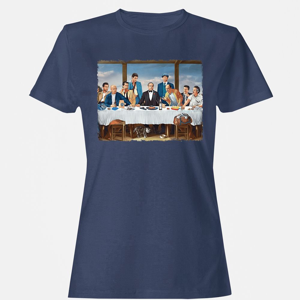 Women's T-Shirt - 4HYW86PQ - Navy - 10