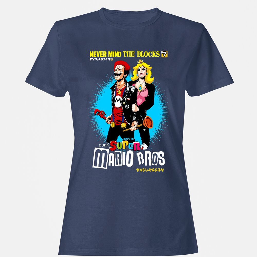 Women's T-Shirt - F9THWV4M - Navy - 10