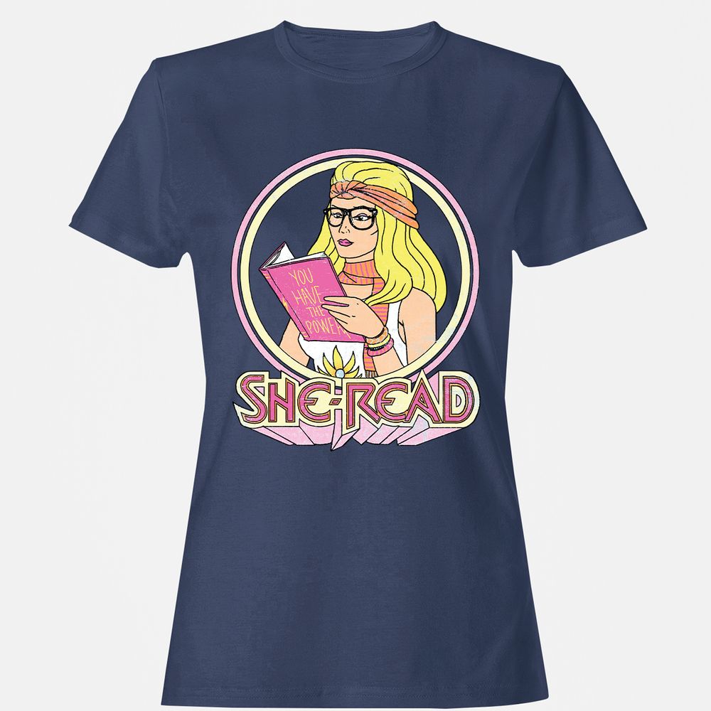 Women's T-Shirt - P8SAKUVQ - Navy - 10