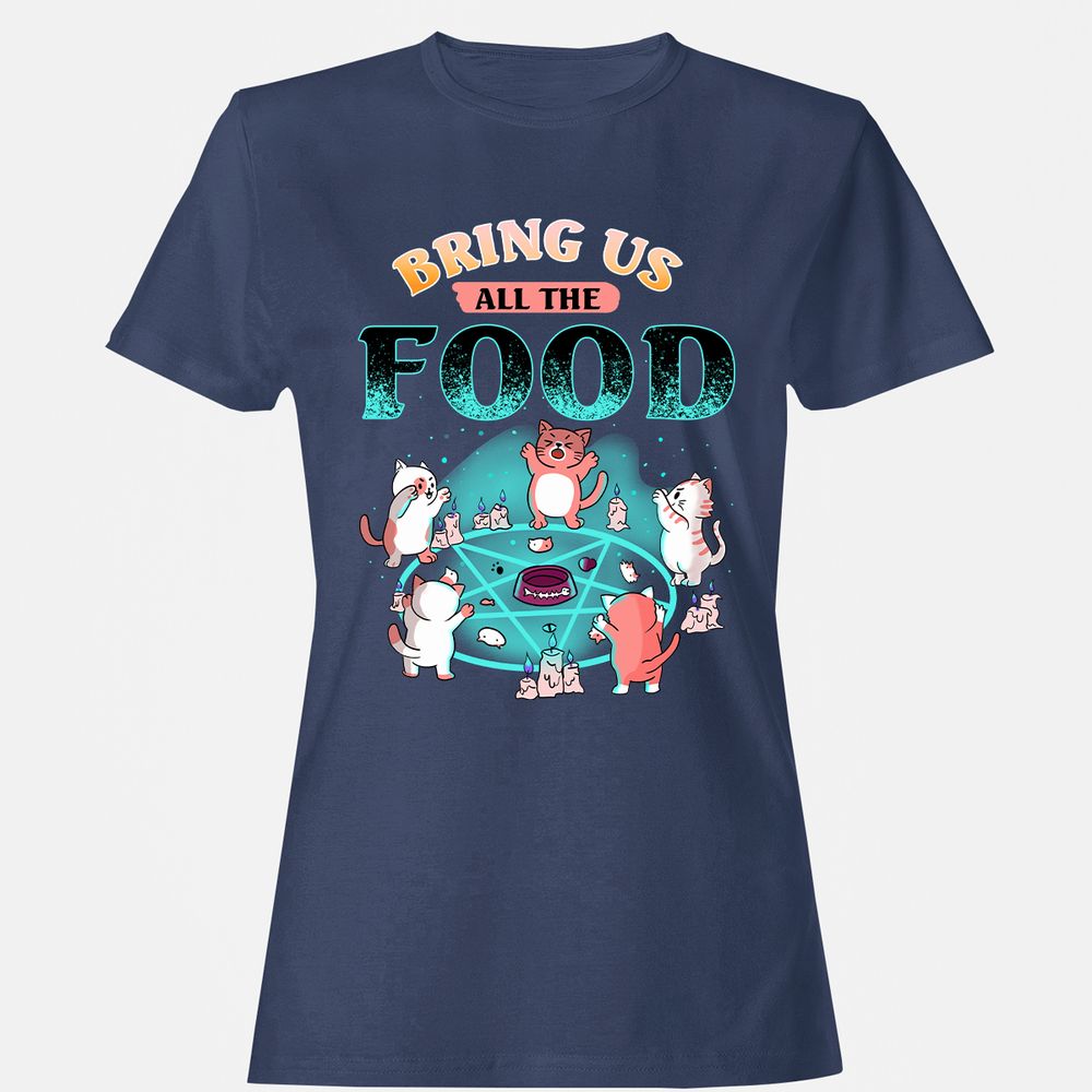 Women's T-Shirt - BWU5UGFX - Navy - 10