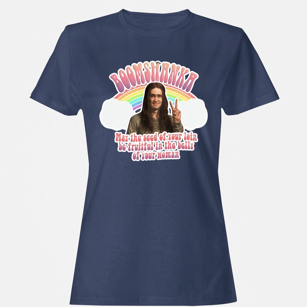 Women's T-Shirt - QL6UEZNA - Navy - 10