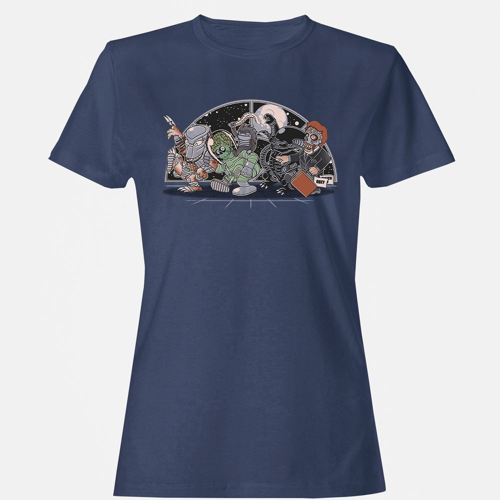 Women's T-Shirt - 9YGCK5D7 - Navy - 10