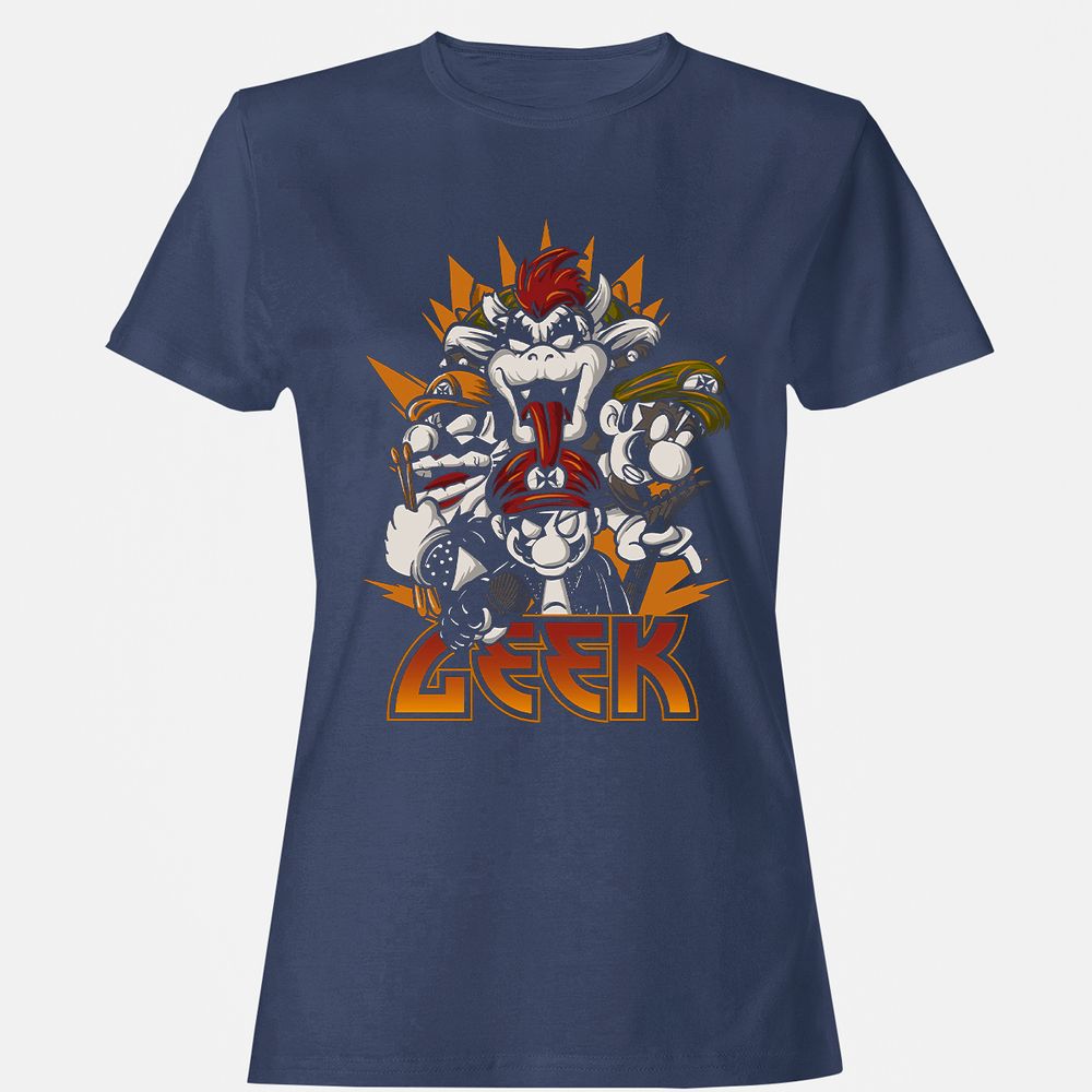 Women's T-Shirt - PG6D8EGY - Navy - 10