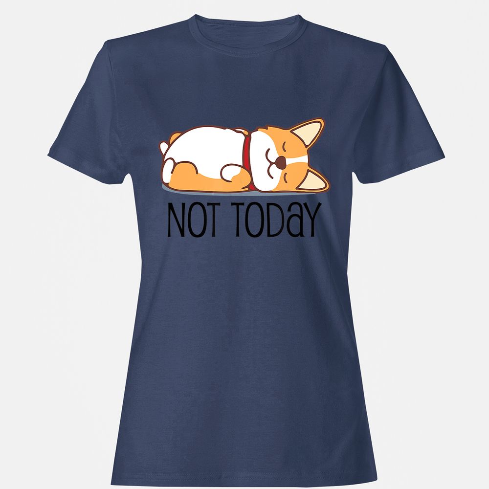 Women's T-Shirt - DECTKUF7 - Navy - 10