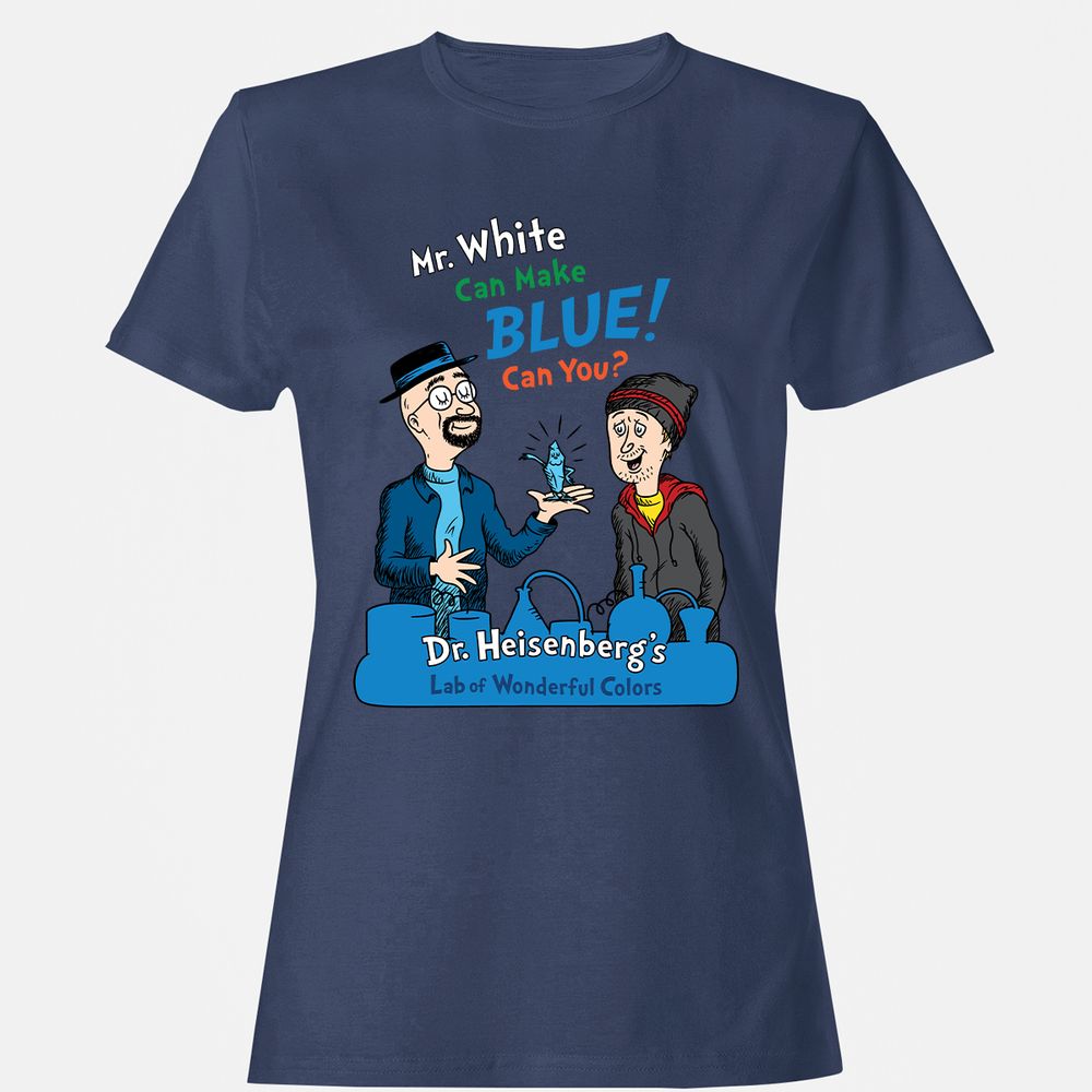 Women's T-Shirt - E6XE7GCP - Navy - 10