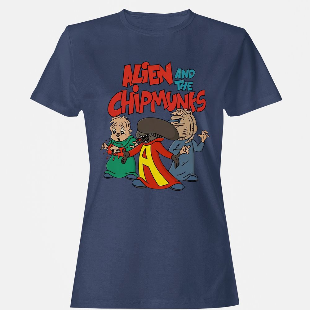 Women's T-Shirt - DW3C919P - Navy - 10