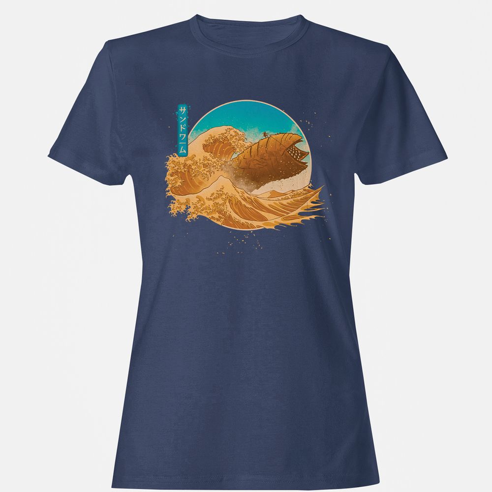 Women's T-Shirt - 86KWNFHT - Navy - 10