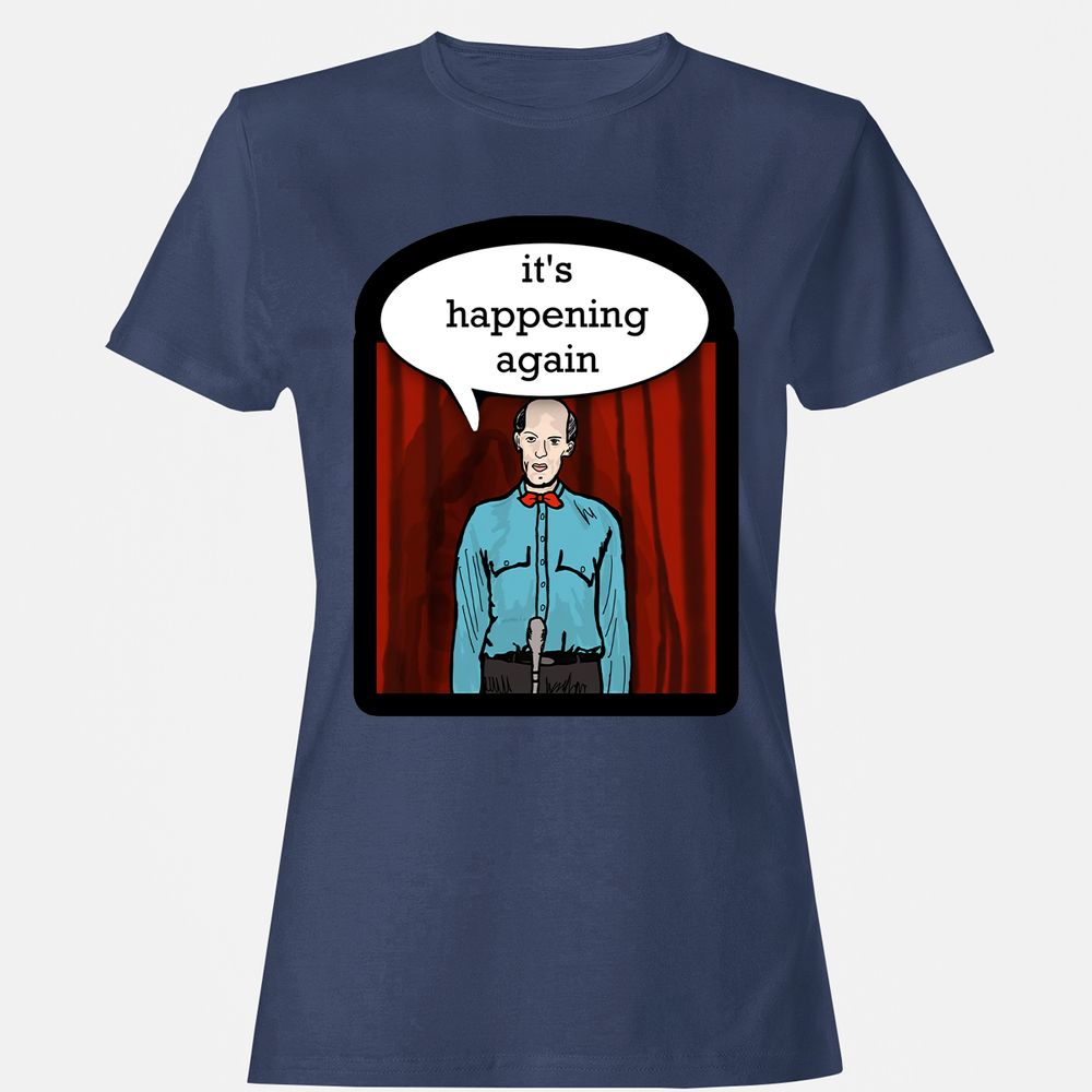 Women's T-Shirt - UV7JWBXR - Navy - 10
