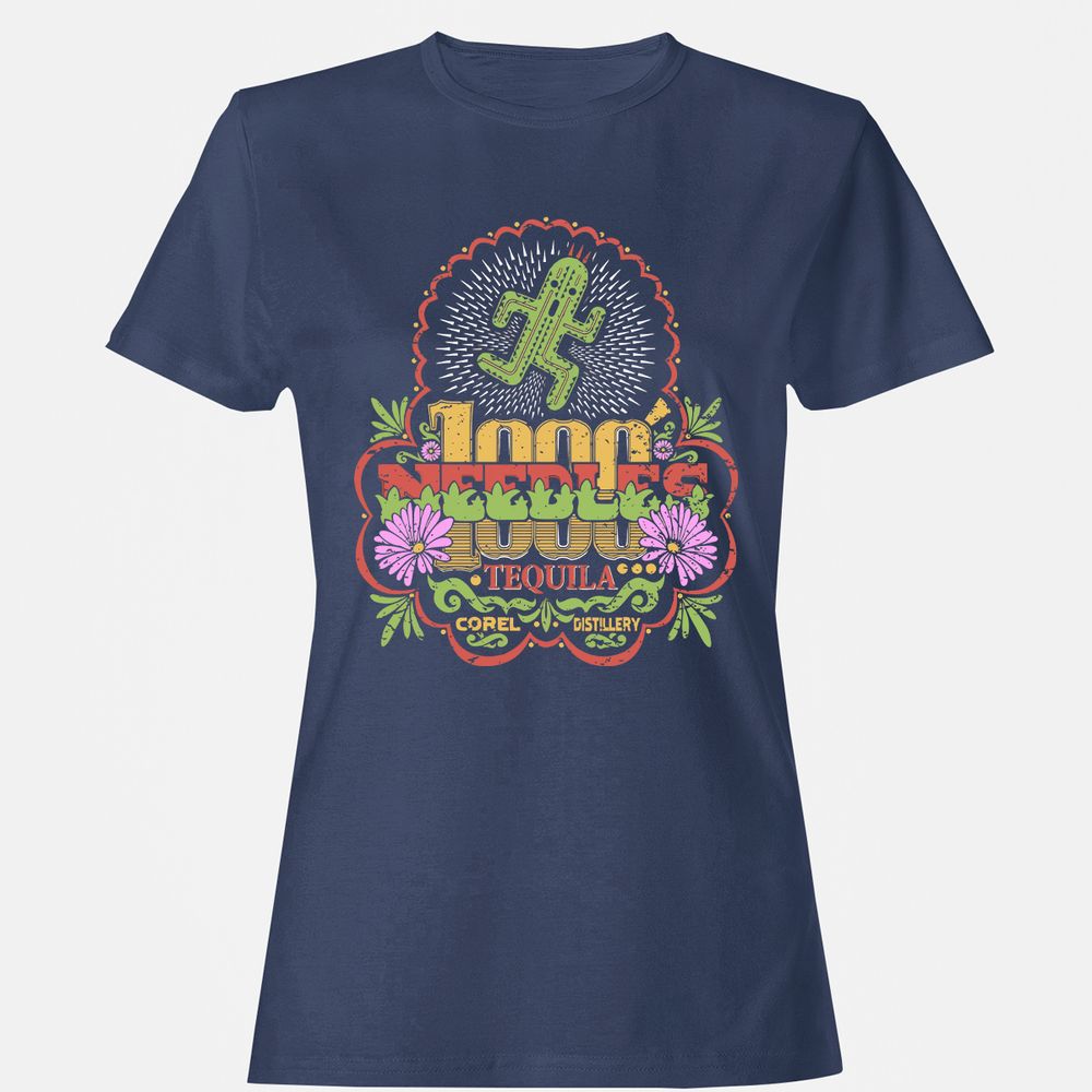 Women's T-Shirt - 48NHVQ6V - Navy - 10