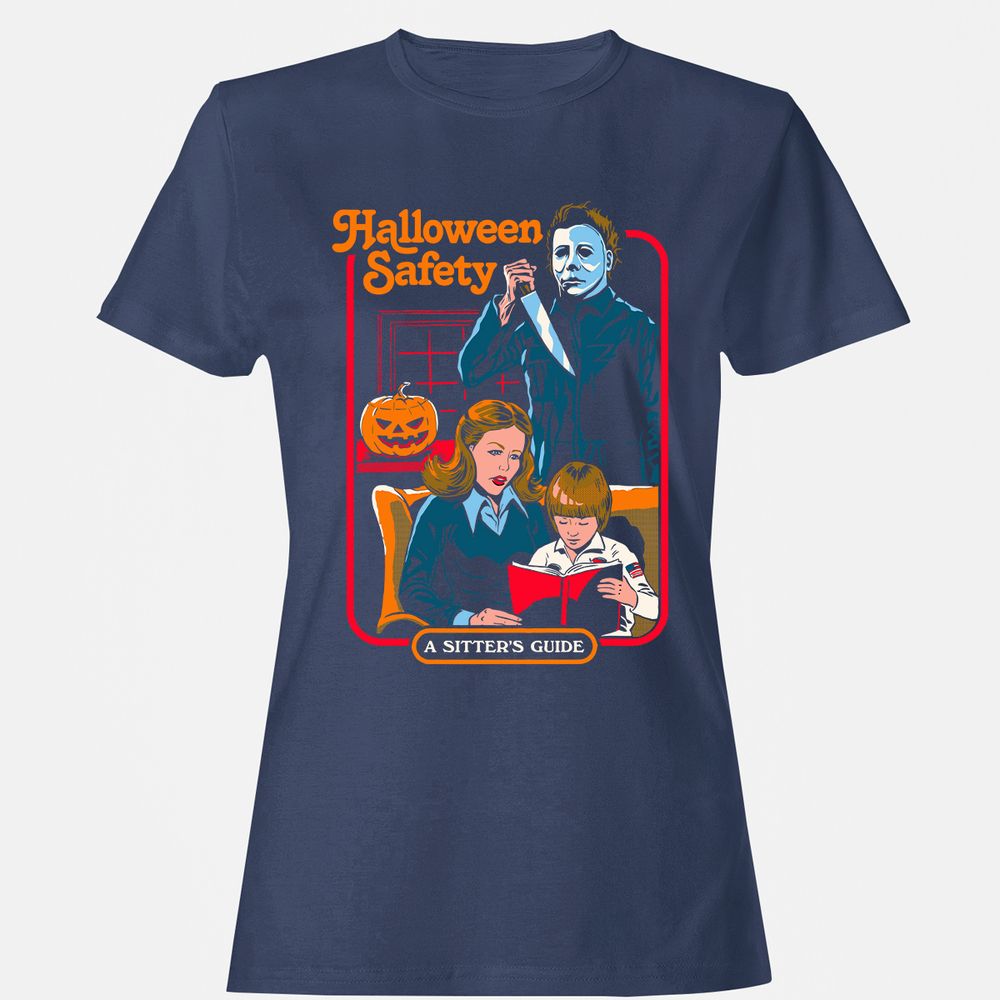 Women's T-Shirt - SQC631PK - Navy - 10