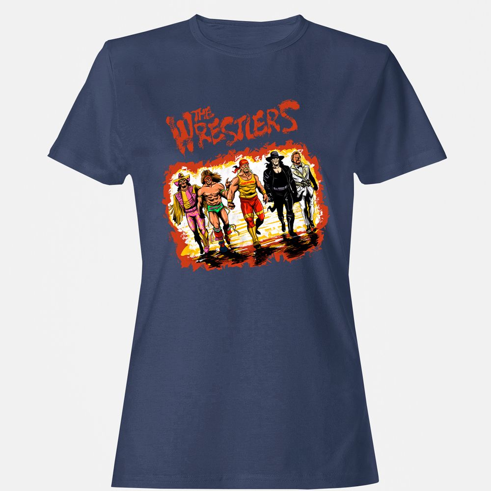 Women's T-Shirt - W8NRTR3V - Navy - 10