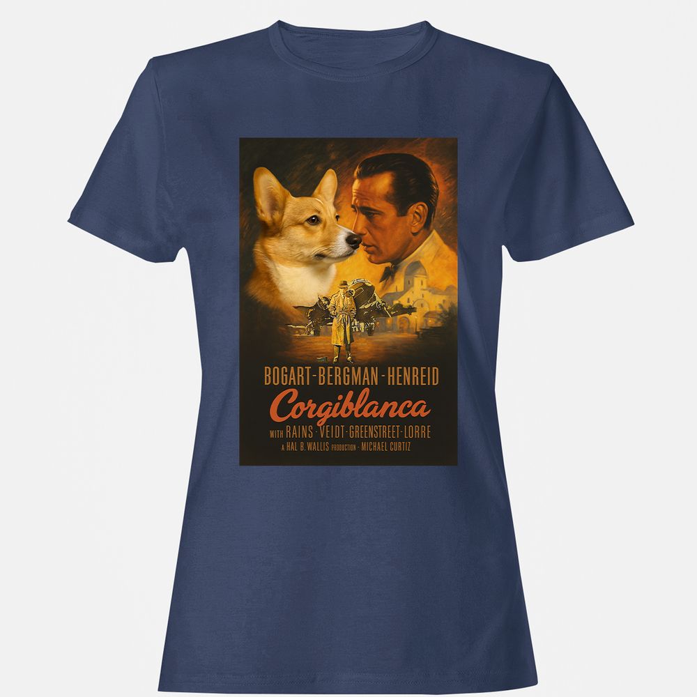 Women's T-Shirt - T4U842JL - Navy - 10