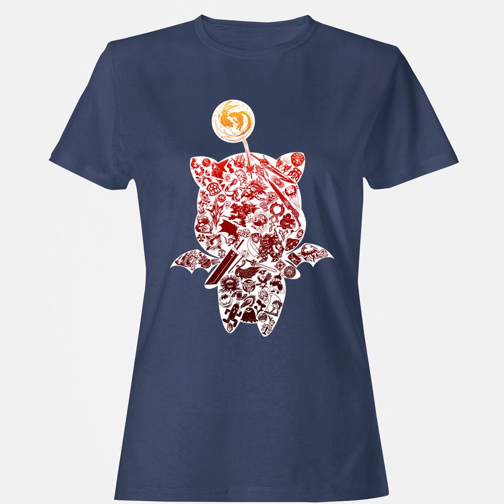 Women's T-Shirt - 1HLAMXCT - Navy - 10